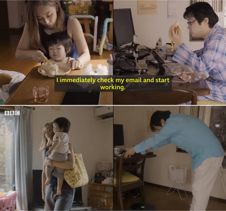 Hai vợ chồng có lối sống khác nhau